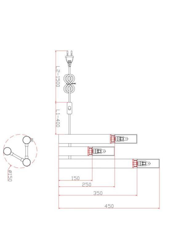 Настольная лампа Freya Match FR5109TL-03G