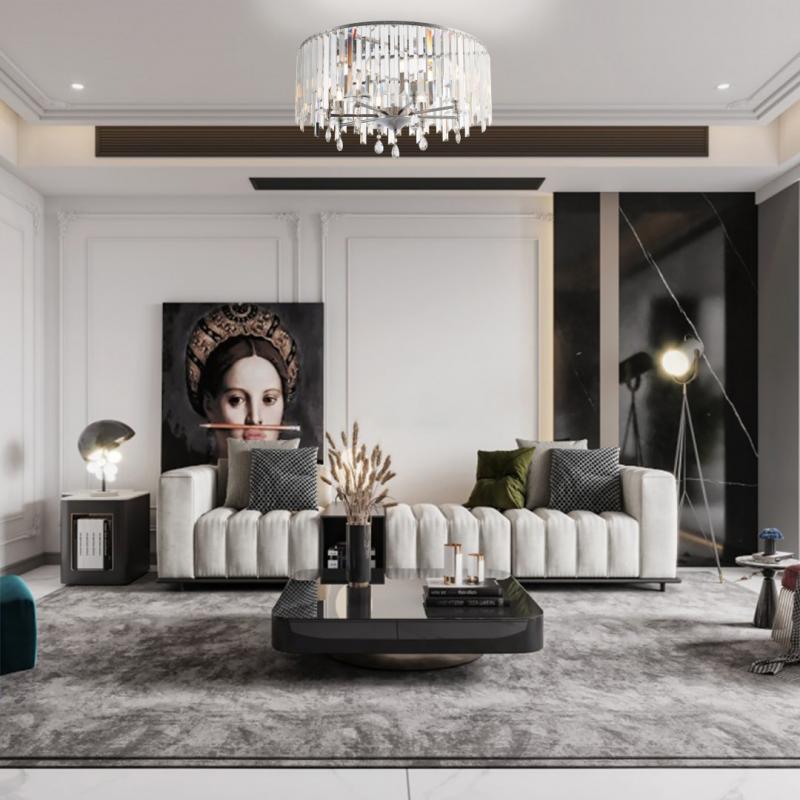 Потолочная люстра Arte Milano Sorrento 372509/8/590 CR