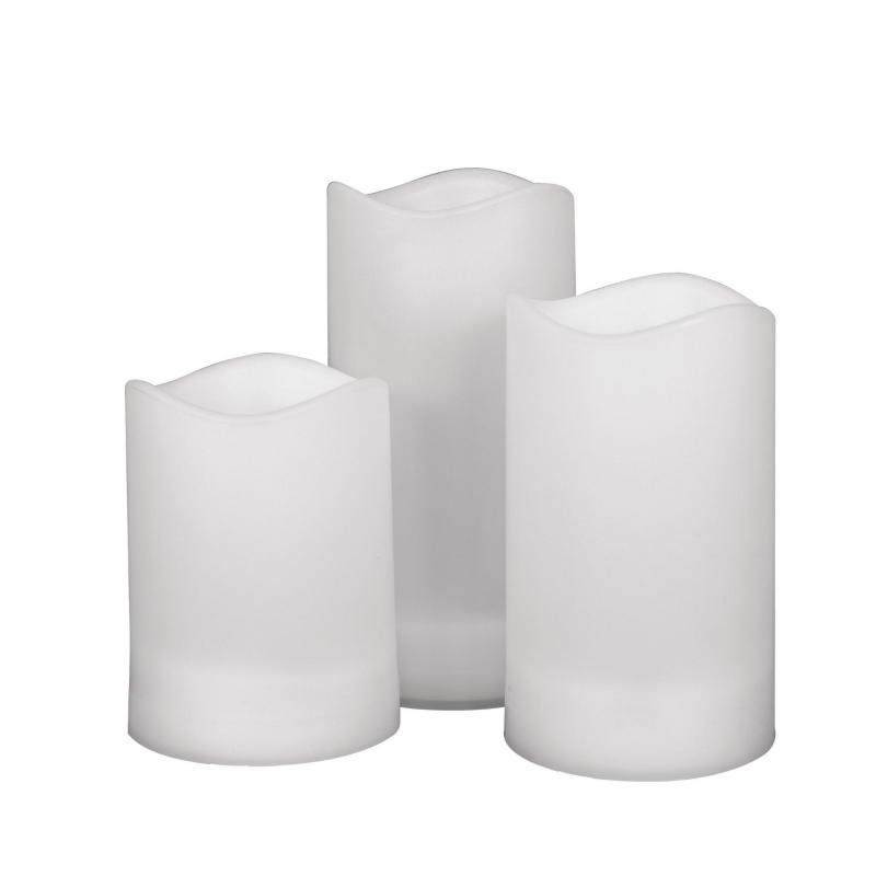 Садовый светильник на солнечной батарее Uniel USL-S-816/PT150 CANDLE SET3 UL-00009381