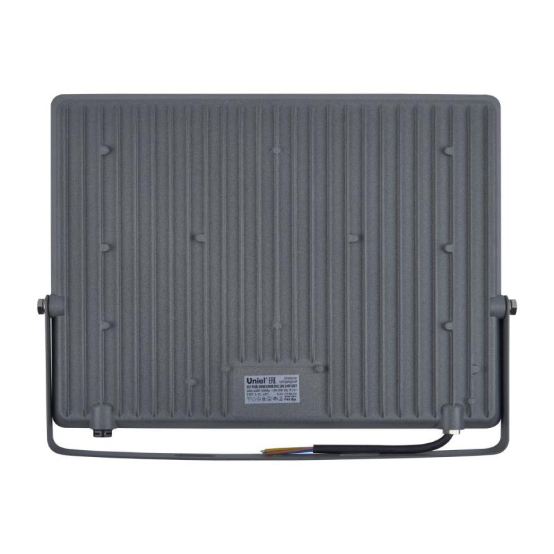 Прожектор Uniel ULF-F50B-200W/6500K IP65 200-240V GREY UL-00012763