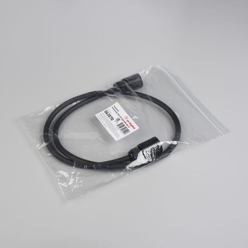 Коннектор Arlight ARL-TUBU-TAIL-1000-CON-FF-3pin (BK) (Полиуретан) 063570
