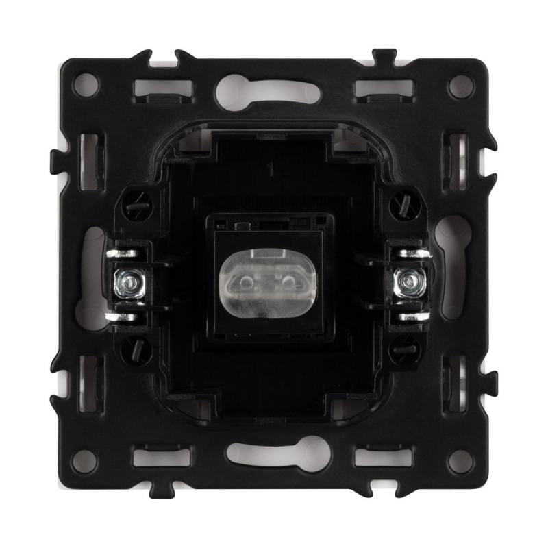 Механизм HDMI розетки Arlight SCT-NOBE-MHD1-SFPL-IS (Никель) 061845