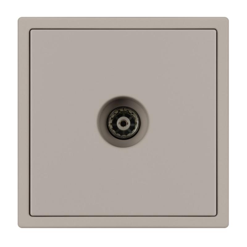 Механизм телевизионной розетки Arlight SCT-NOBE-MTV1-SFPL-CA (Кашемир) 061895