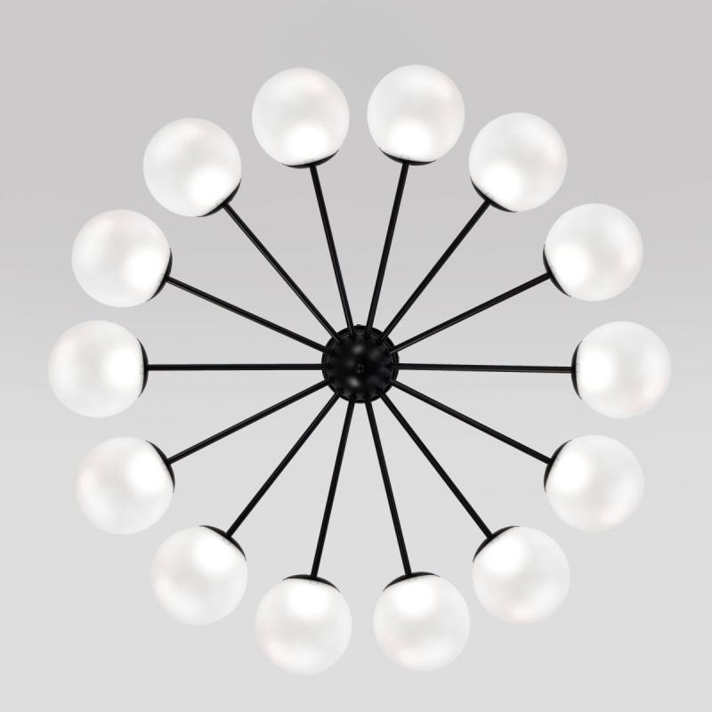 Потолочная люстра Eurosvet Vinter 201057 LED черный a072623