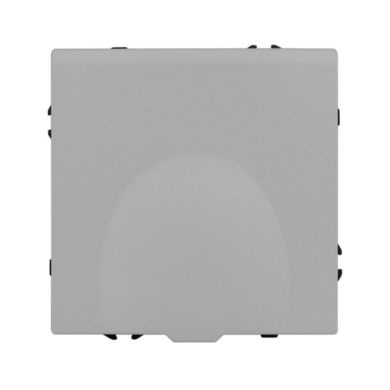 Розетка зк со шторками и крышкой софт-тач никель Arlight SCT-MCP-SFPL-IS (250V, 16A) 059441(1)