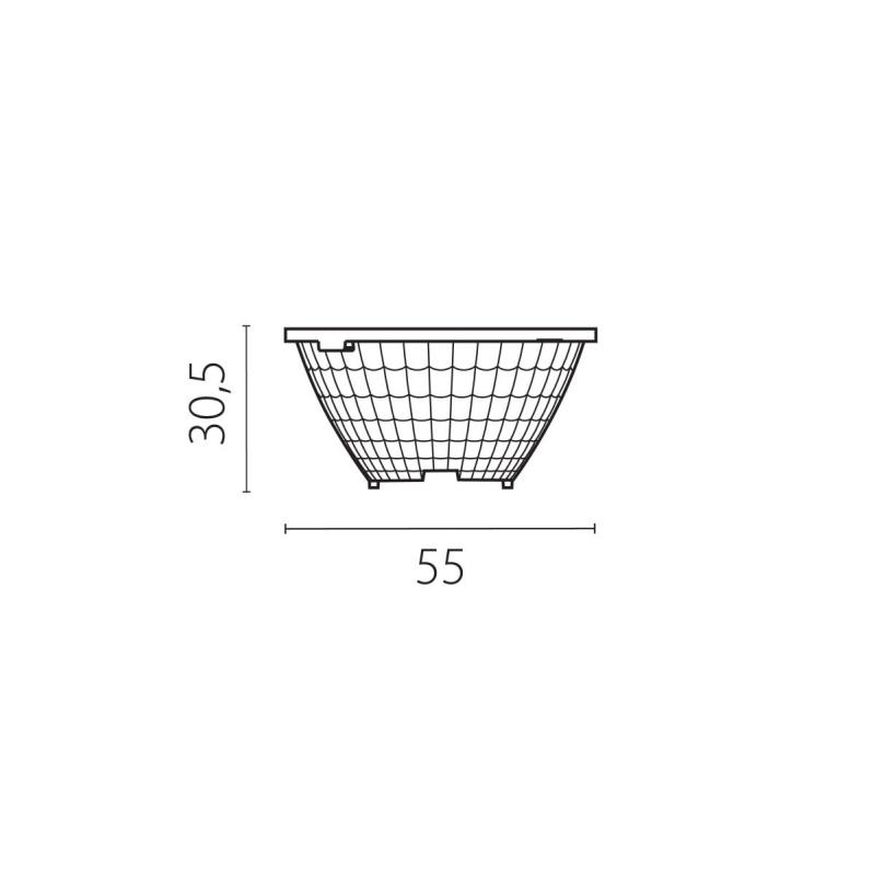 Сменная оптика 15G к 2151хх max 15W Lightstar Alta Base 215101