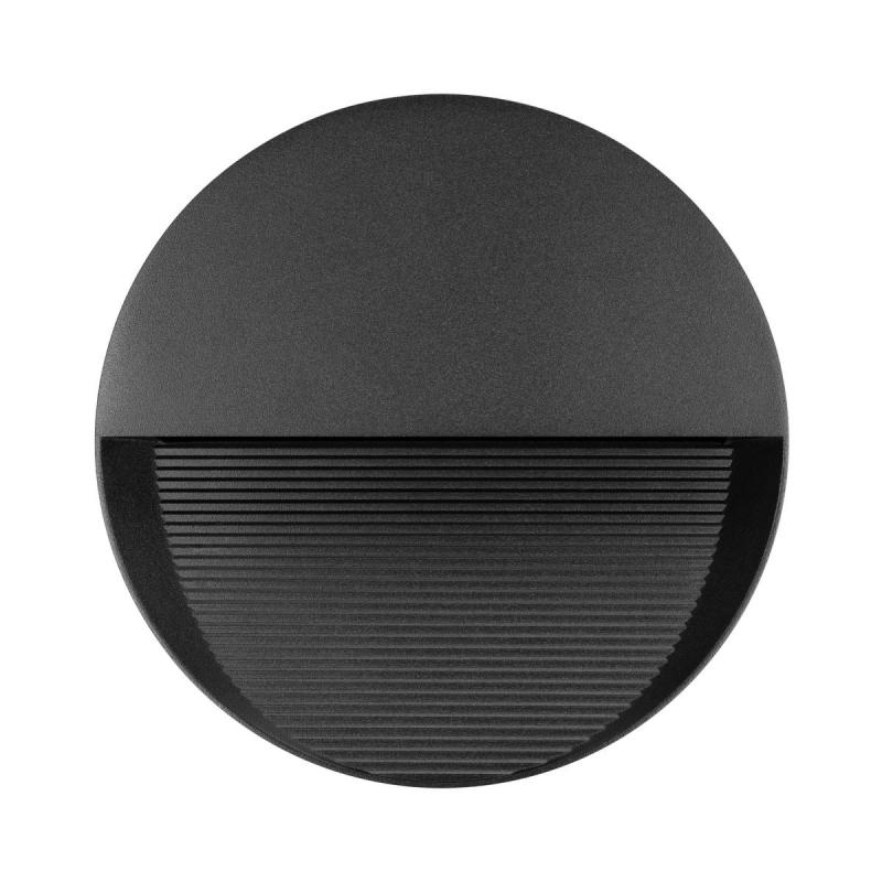 Светильник для ступеней Arlight LGD-RIBONIK-R180-8W Day4000 (Черный, 50 deg, 230V) (IP65 Металл) 062922
