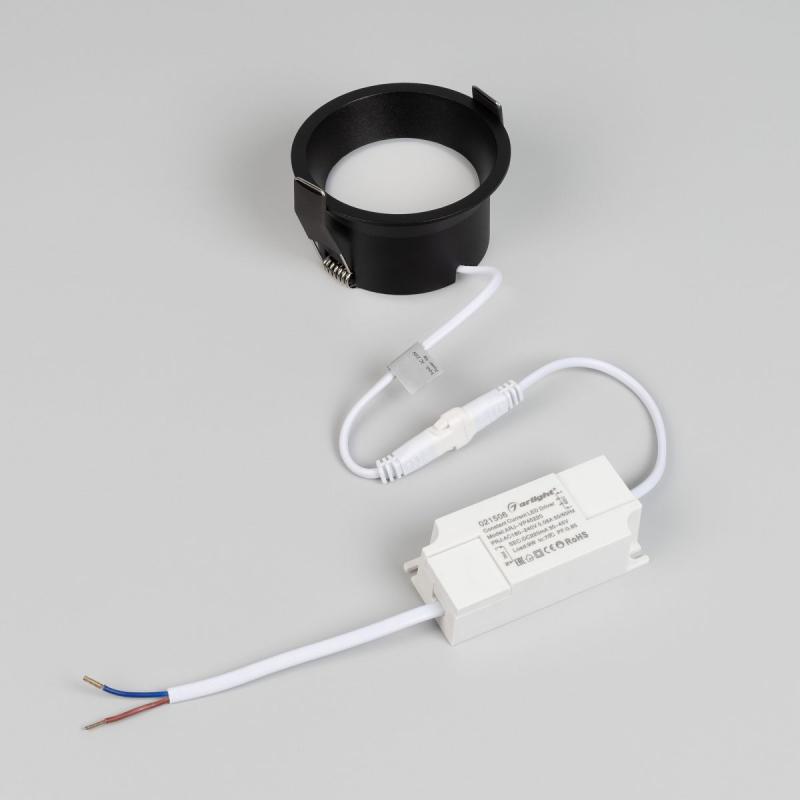 Встраиваемый светильник Arlight MS-BREEZE-BUILT-R82-9W Day4000 (BK, 80 deg, 230V) (IP20 Металл) 035610(1)