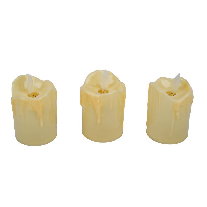 Фигурка светодиодная Свеча Uniel ULD-F062 WW CANDLE SET3 UL-00012457