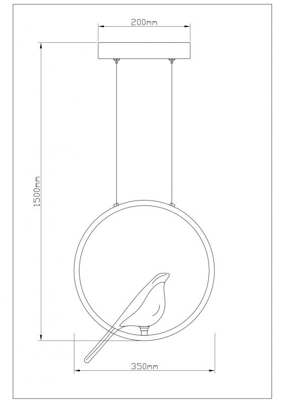 Подвесной светильник Divinare 1188/06 SP-6