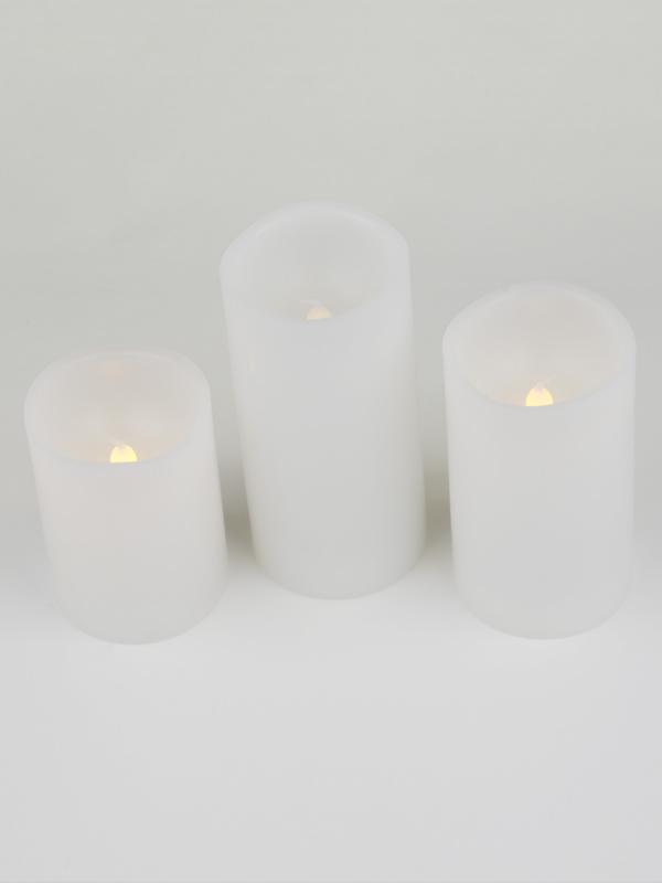 Фигурка светодиодная «Свеча» Uniel (UL-00007256) ULD-F050 Warm White Candle Set3