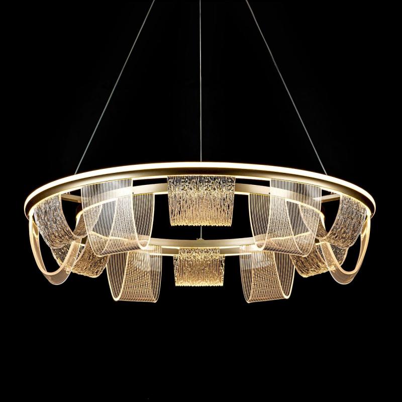 Подвесная люстра LED4U L7706-800 GD
