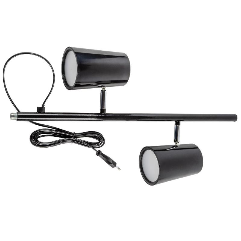 Торшер Uniel ULM-T600 2х6W/4500K/DIM BLACK UL-00010174