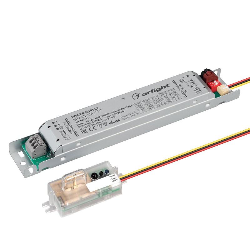 Блок питания Arlight SPV-20-SDL-PFC (20W, 30-54V, 0.2-0.35A) 041351