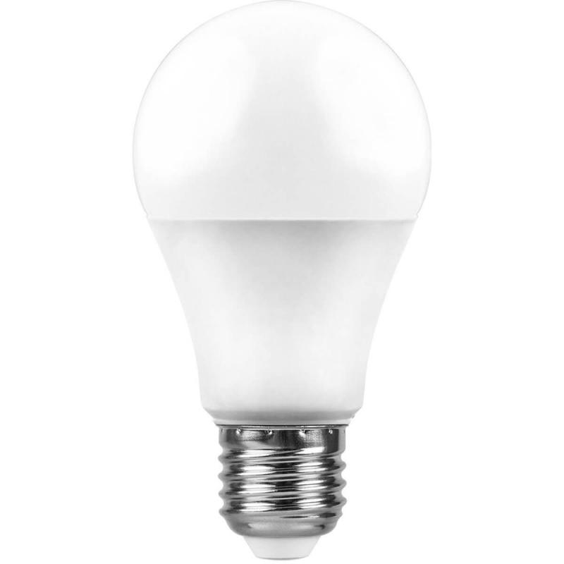 Лампа светодиодная Feron E14 9W 6400K Шар Матовая LB-550 25803