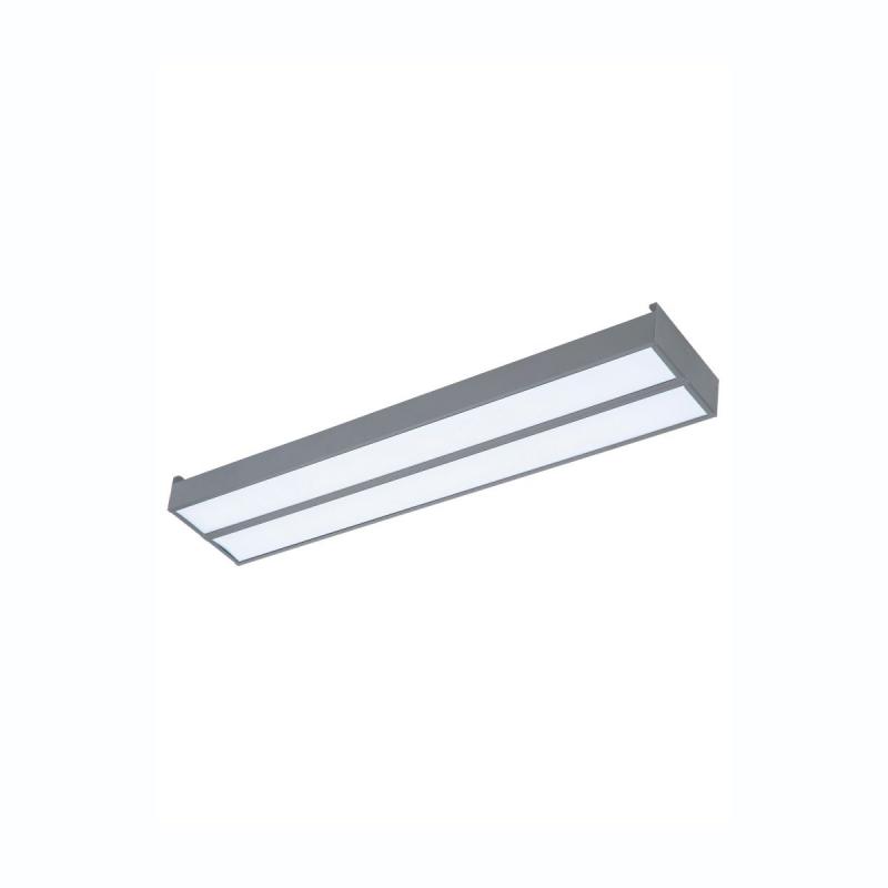 Светодиодная панель Uniel ULO-K15A 2x16W/4000K/L50 IP44 LIGHT GREY UL-00012583