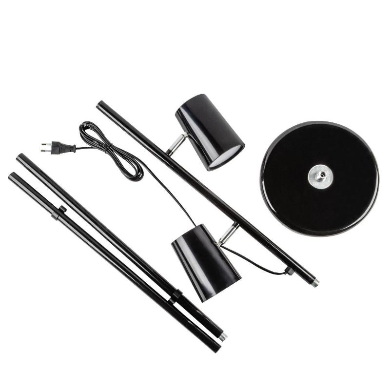 Торшер Uniel ULM-T600 2х6W/4500K/DIM BLACK UL-00010174
