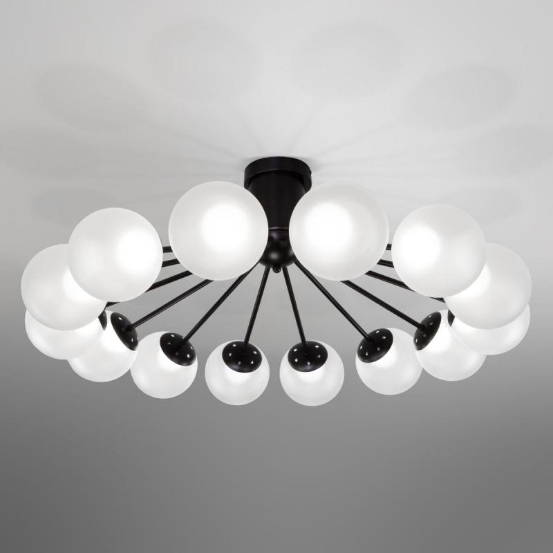 Потолочная люстра Eurosvet Vinter 201057 LED черный a072623