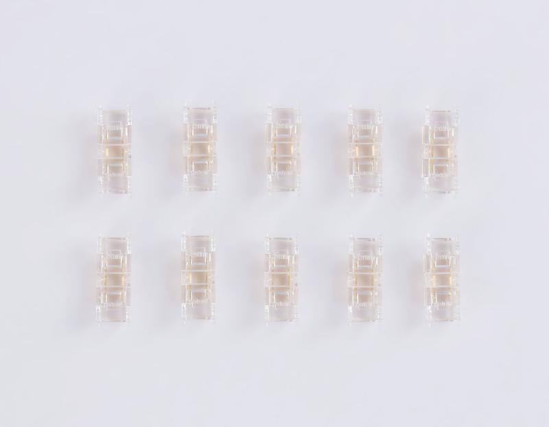 Соединитель прямой Ambrella Light Illumination COB 12/24V для лент 5mm (2 конт.) (10шт. в комплекте) GS6341