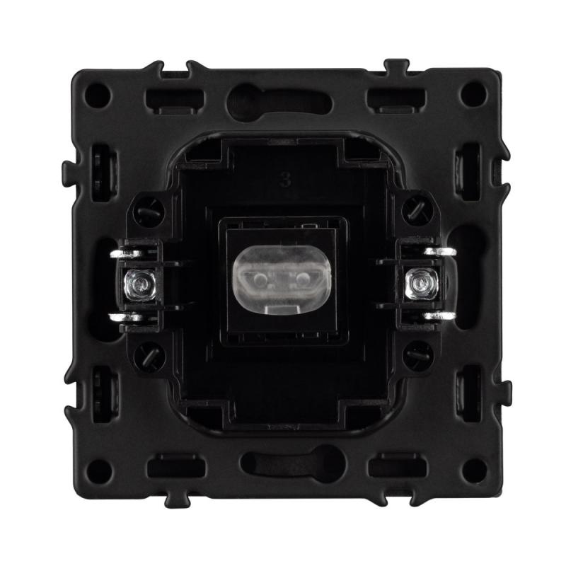 Механизм HDMI розетки Arlight SCT-NOBE-MHD1-SFPL-GR (Серый базальт) 061844