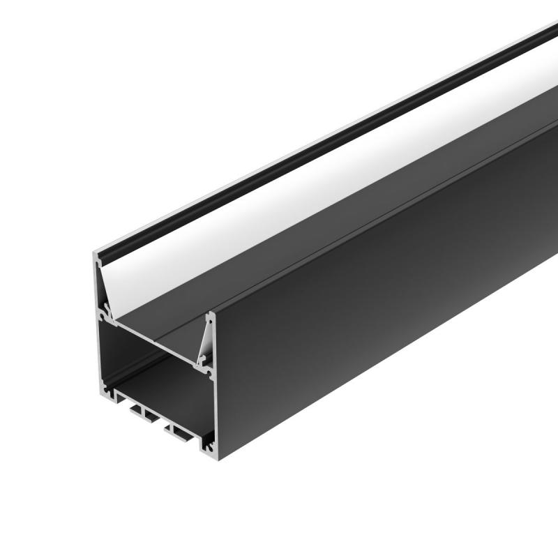 Профиль Arlight SL-LINE-5050-2000 BLACK с рефлектором (Алюминий) 064466
