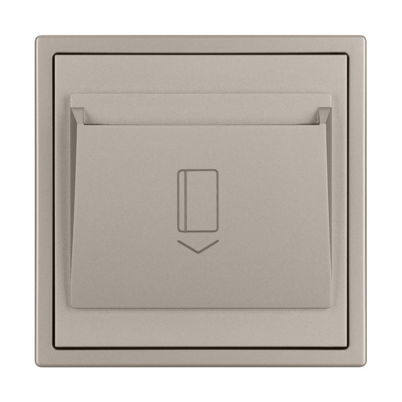 Выключатель карточный магнитный софт-тач кашемир Arlight SWT-CRD-SFPL-CA (250V, 25A) 064814