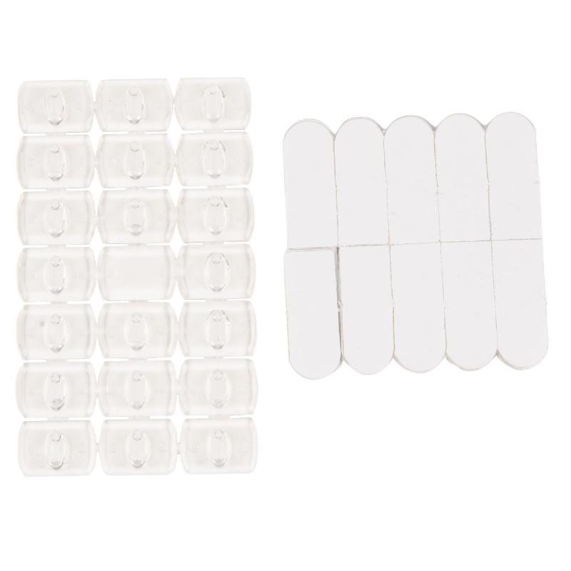 Крючки для монтажа гирлянд Uniel UCC-Y11 CLEAR 020 POLYBAG UL-00009937