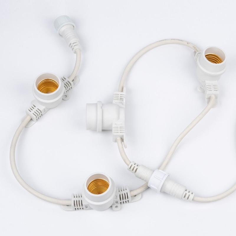 Гирлянда Uniel UDL-K110 40/E27/10M IP65 WHITE BELT-LIGHT UL-00011809