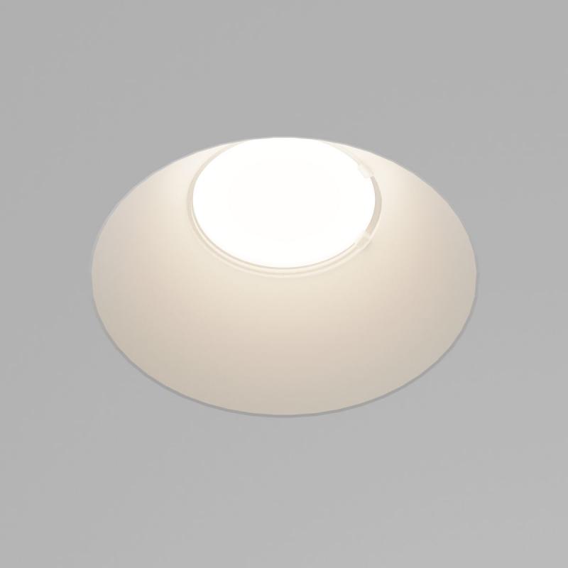 Встраиваемый светильник Maytoni Technical Gyps Modern DL129-GU10-01-W