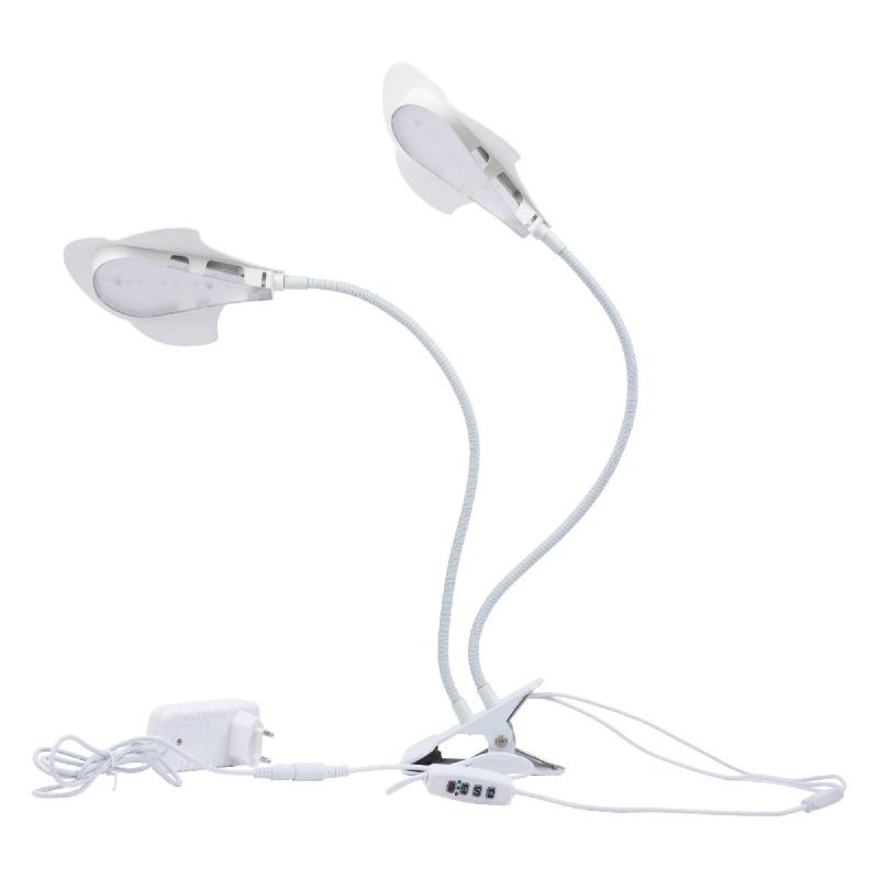 Светильник для растений Uniel ULT-P35M-15W/SPLE/TM IP40 WHITE LEAF UL-00012580