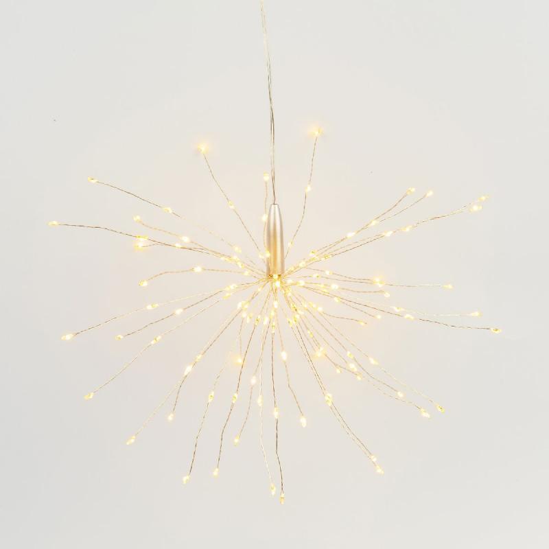Фигура фейерверк Uniel ULD-H3030-150/DTA/3AA/RC WARM WHITE IP20 FIREWORKS UL-00009940
