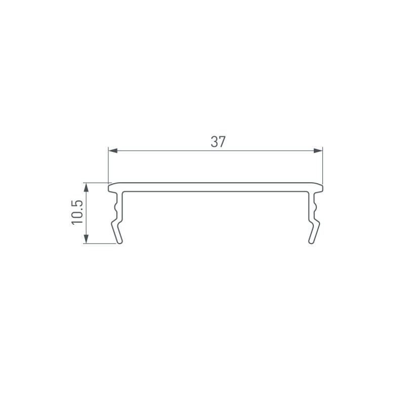 Экран Arlight IP-LINE-4050-2000 OPAL (Пластик) 053900