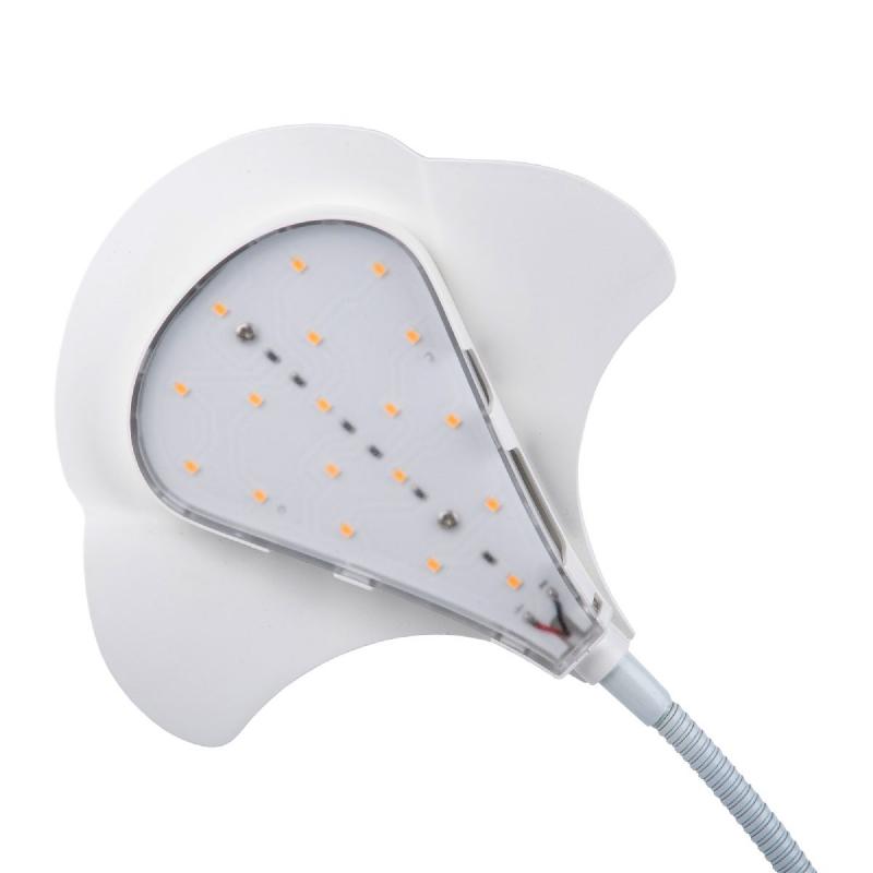 Светильник для растений Uniel ULT-P35M-15W/SPLE/TM IP40 WHITE LEAF UL-00012580