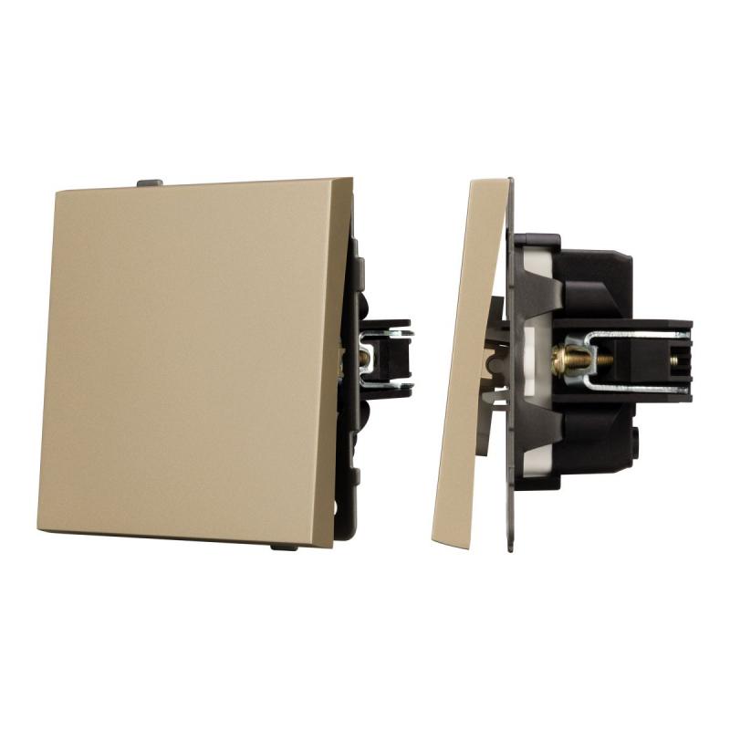 Механизм звонкового выключателя Arlight SWT-TENDO-MKR1-SFPL-GD (230V, 10A) 054588