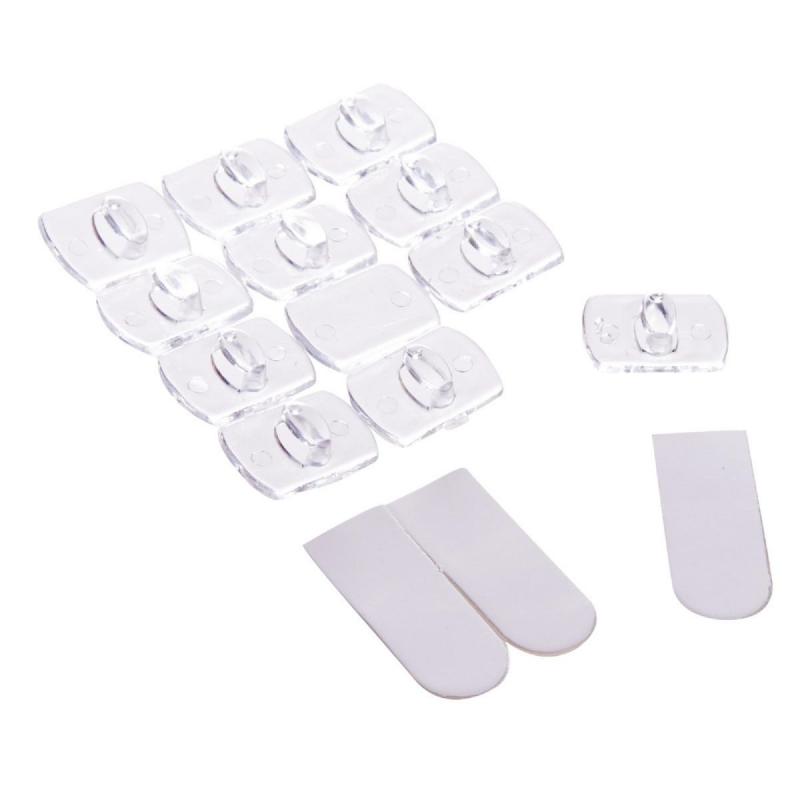 Крючки для монтажа гирлянд Uniel UCC-Y11 CLEAR 020 POLYBAG UL-00009937