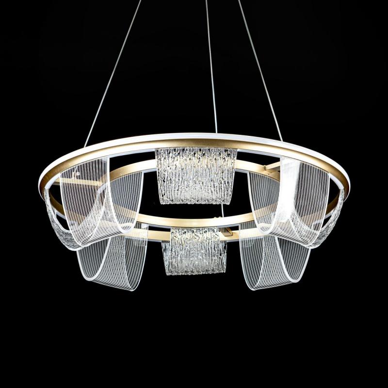 Подвесная люстра LED4U L7706-630 GD