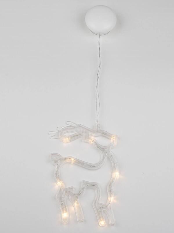 Подвесной светодиодный светильник «Олень» Uniel (UL-00007252) ULD-H1419-010/STA/3AAA Warm White IP20 Deer
