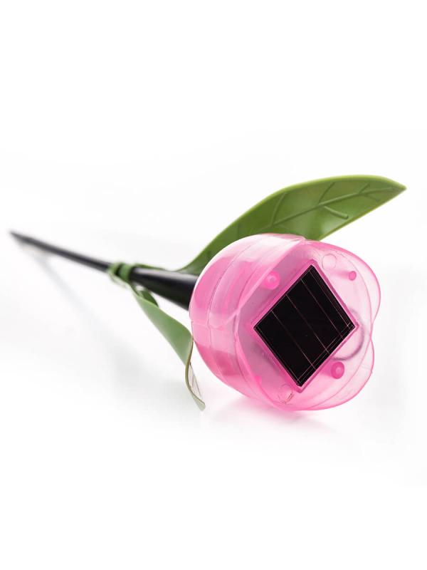 Светильник на солнечных батареях (UL-00004276) Uniel Promo USL-C-451/PT305 Pink Tulip