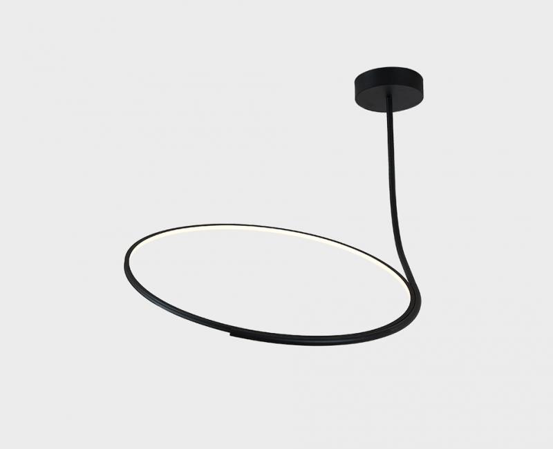 Подвесная люстра Italline IT013-6025 black 3000K