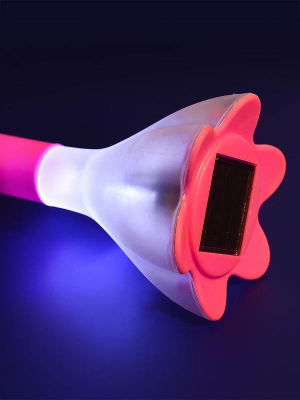 Светильник на солнечных батареях (UL-00001762) Uniel Promo USL-C-420/PT305 Pink Crocus