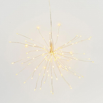 Фигура фейерверк Uniel ULD-H3030-150/DTA/3AA/RC WARM WHITE IP20 FIREWORKS UL-00009940