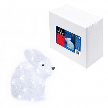 Фигура кролик Uniel ULD-M2724-032/STA WHITE IP20 RABBIT 09561